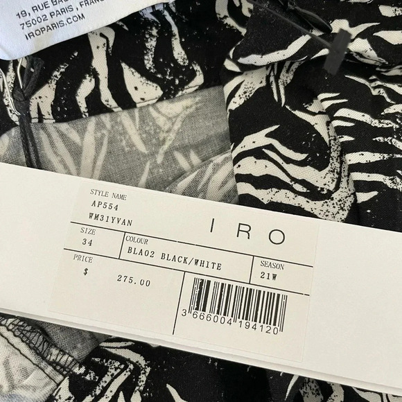 IRO Yvan printed mini skirt - Picture 7 of 9